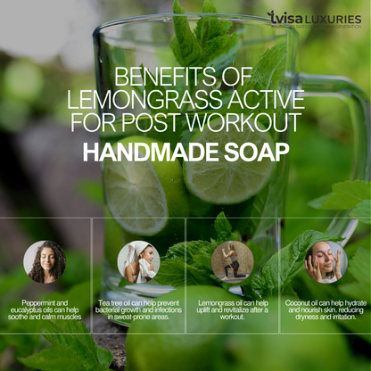 Lemongrass Active - Invigorate your senses and nourish your skin feeling fresh and confident