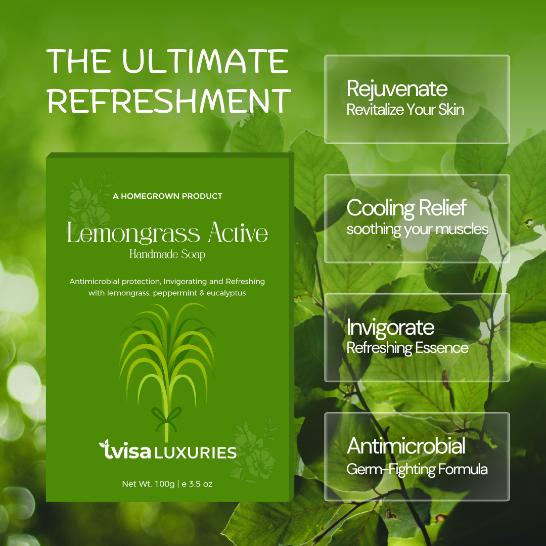 Lemongrass Active - Invigorate your senses and nourish your skin feeling fresh and confident