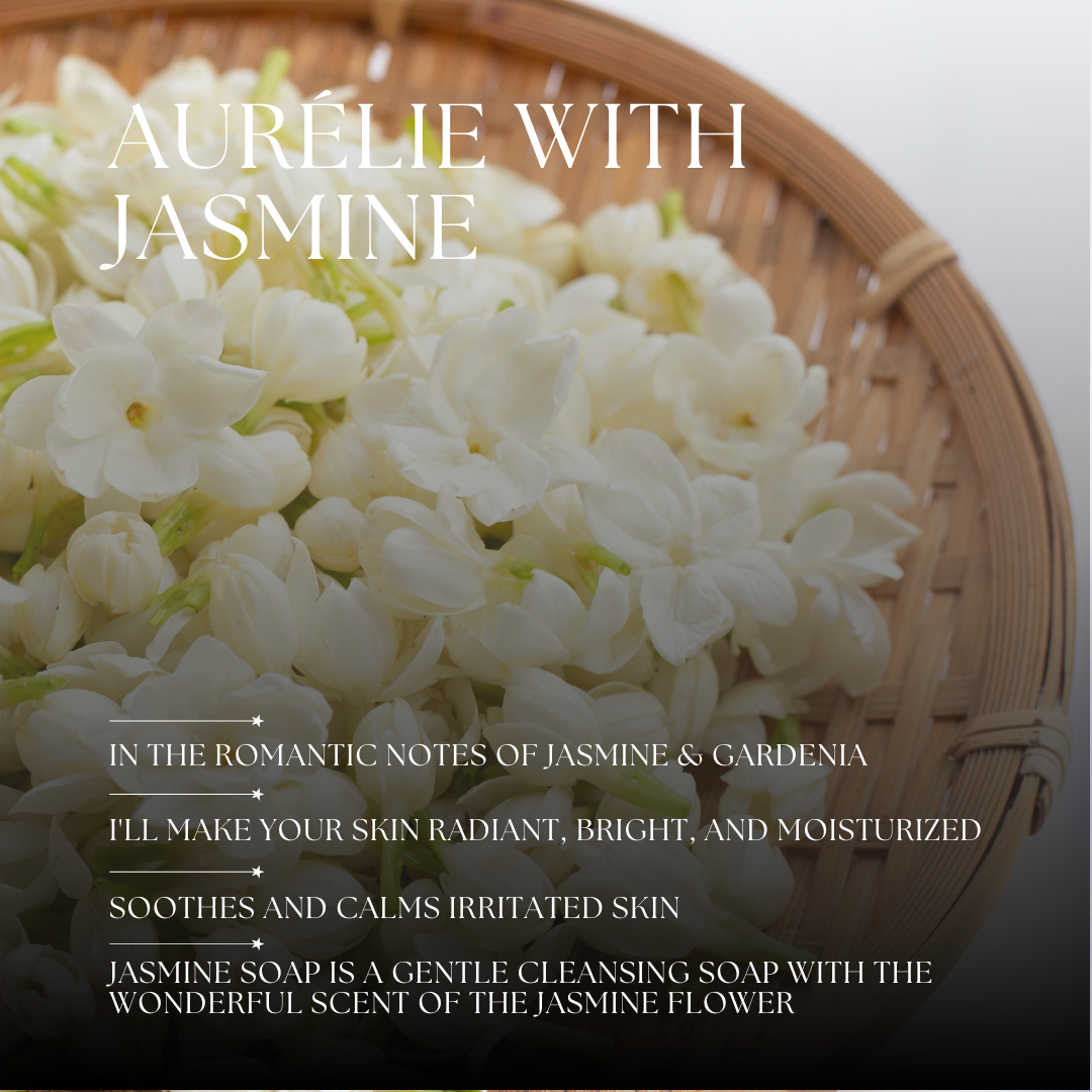 Aurélie Jasmine - Indulge in the opulent essence of Jasmine & Basil