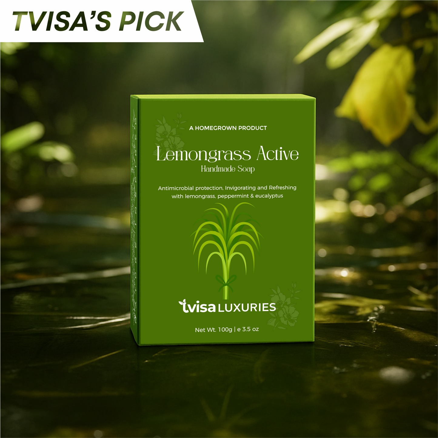 Lemongrass Active - Invigorate your senses and nourish your skin feeling fresh and confident