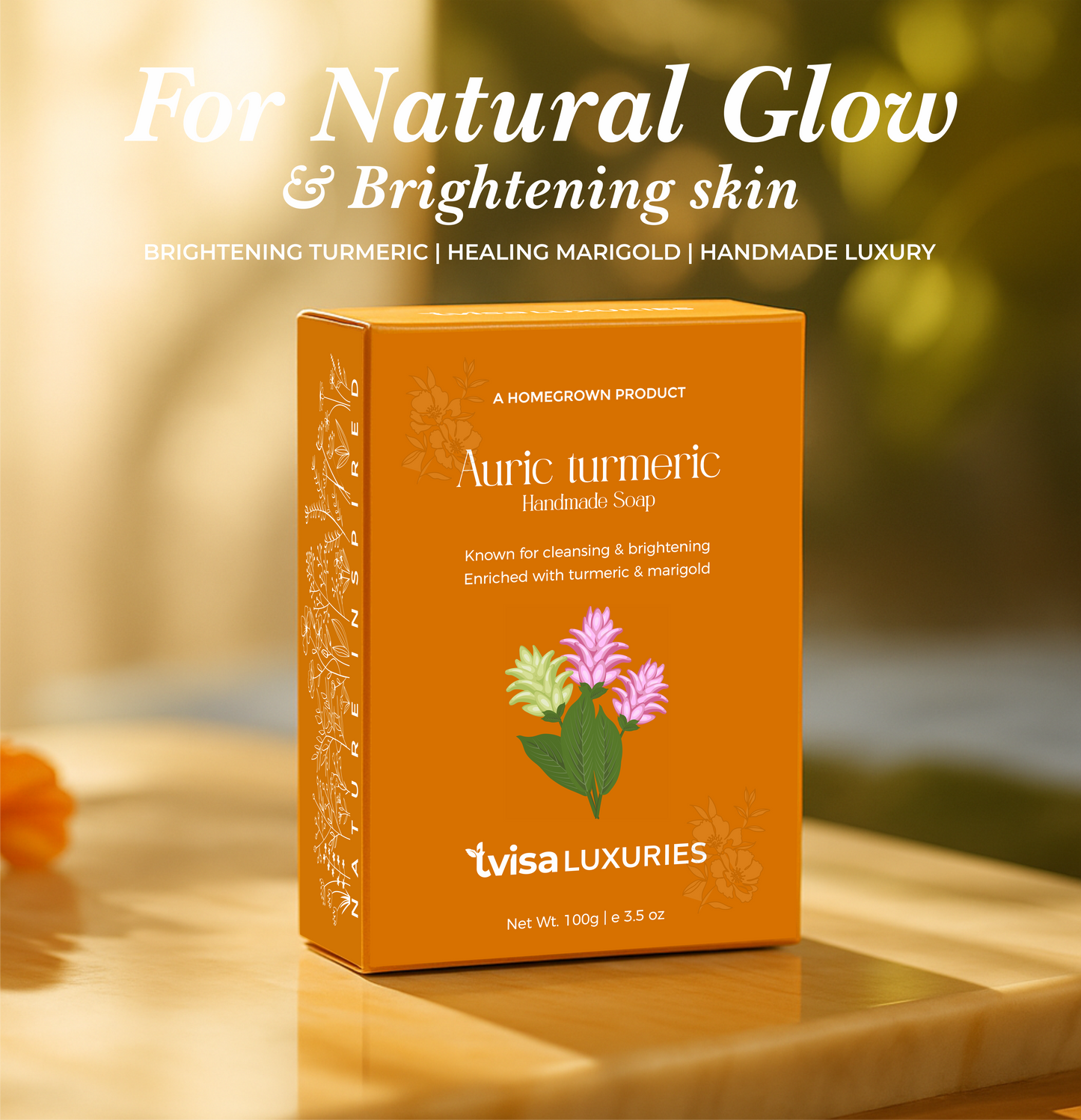 Auric Turmeric - Indulge in the natural goodness of Turmeric & Marigold